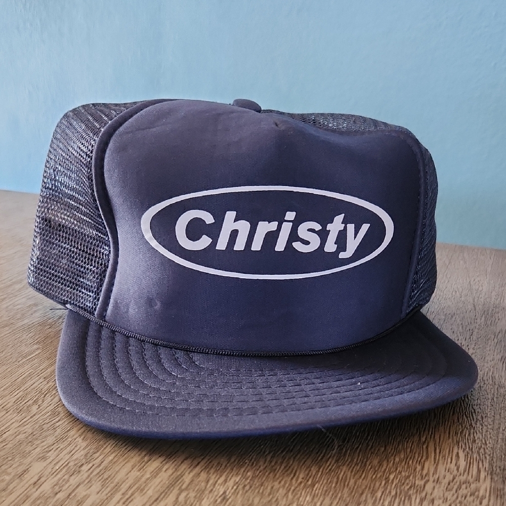 Vintage Christy 1970's Mesh Trucker Hat